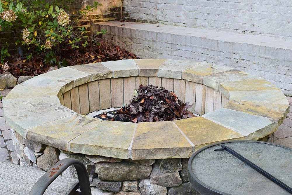 Add a fire pit to your backyard and enjoy the warmth and light that only a fire can deliver.